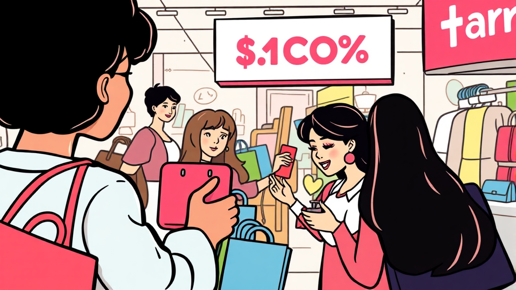 가격, 할인 혜택 및 구매 전략 (cartoon 스타일)