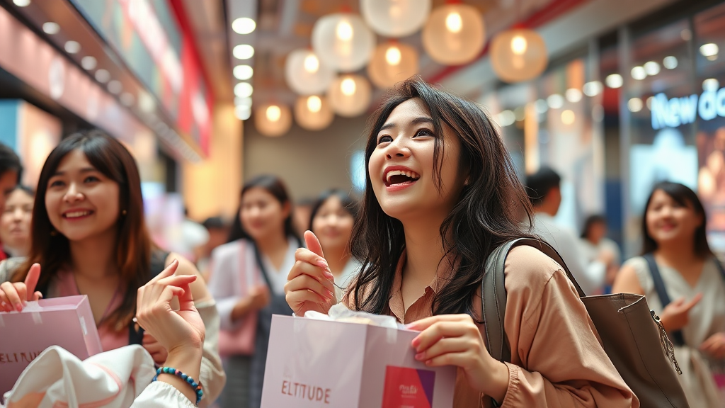 라이브 방송 및 온라인 구매 팁 (realistic 스타일)