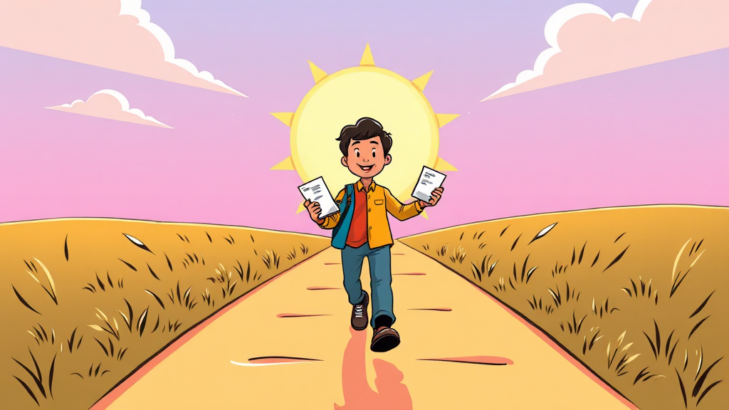 햇살론 특례 대출, 당신의 금융 고민을 해결하는 방법 (cartoon 스타일)