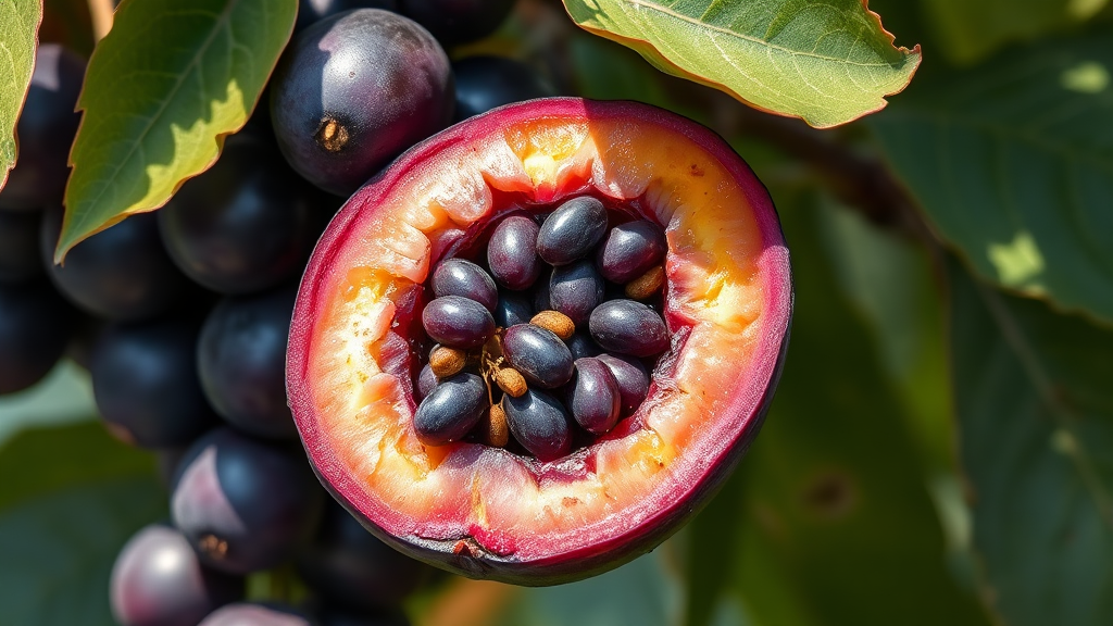 자보티카바, 포도보다 강한 이유는? (realistic 스타일)