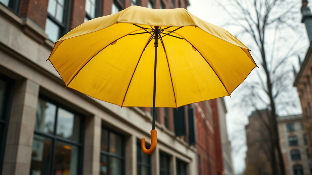 노란우산공제, 왜 해지하면 손해일까? (realistic 스타일)