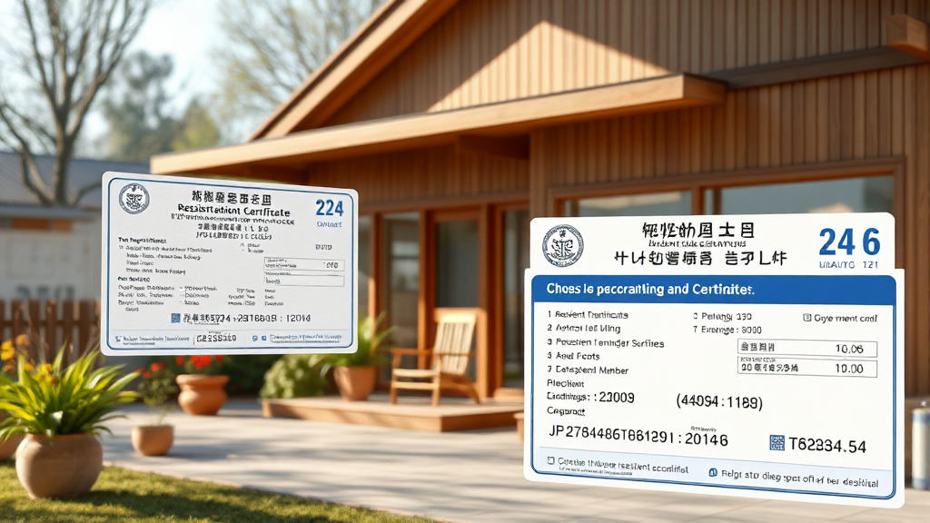 주민등록등본 발급 시 알아두면 좋은 꿀팁 (realistic 스타일)