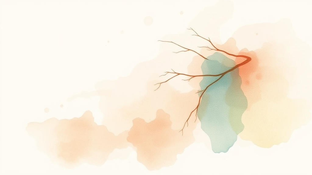 산양컷, 다이어트의 새로운 기준을 제시하다 (watercolor 스타일)