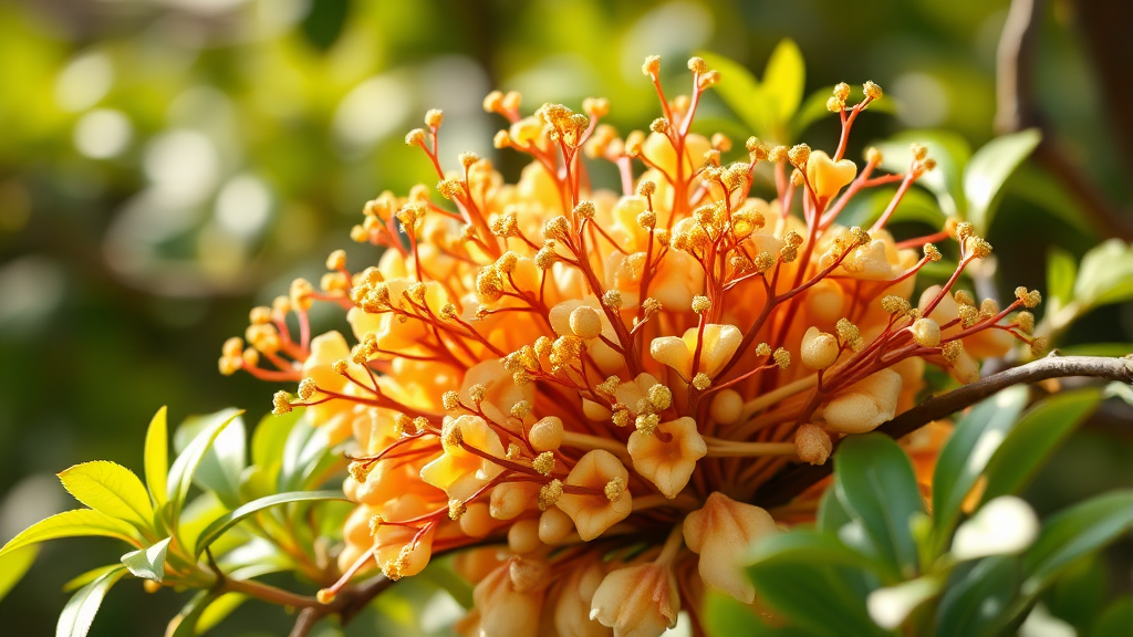 산양컷의 핵심 성분과 과학적 효능 분석 (realistic 스타일)