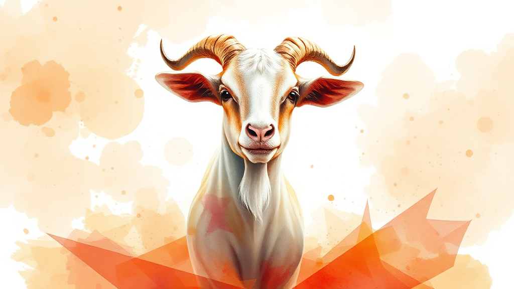 다이어트 정체기 극복: 산양컷과 함께하는 전략 (watercolor 스타일)